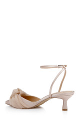Nude | Favor Pointed Toe Kitten Heels Back Side