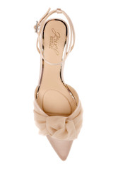 Nude | Favor Pointed Toe Kitten Heels Top