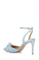 Sky Blue | Federica Ankle Strap Pumps Back Side