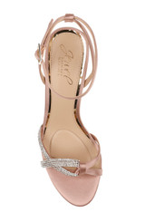 Blush | Fila Block Heel Platform Sandals Top