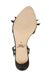 Black | Floribeth Kitten Heel Sandals Sole