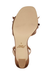 Chocolate | Flory Mid Stiletto Heel Sandals Sole
