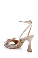 Nude | Flory Mid Stiletto Heel Sandals Back Side