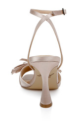Nude | Flory Mid Stiletto Heel Sandals Back