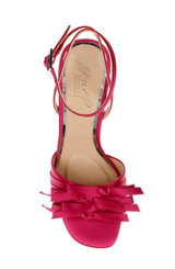 Passion Pink | Flory Mid Stiletto Heel Sandals Top