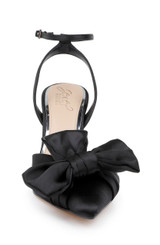 Black | Francine Ankle Strap Pumps Front