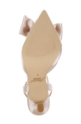 Champagne | Francine Ankle Strap Pumps Sole