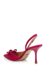 Pink | Ellery Pointed Toe Slingback Pumps Back Side