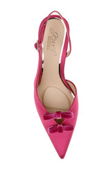 Pink | Ellery Pointed Toe Slingback Pumps Top