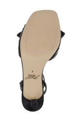 Black | Emeli Ankle Strap Bow Sandals Sole