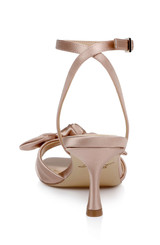 Nude | Emeli Ankle Strap Bow Sandals Back