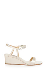Ivory | Kaelyn Mid Wedge Heel