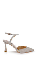 Champagne | Kamilah Pointed Toe Stiletto Side