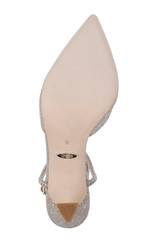 Champagne | Kamilah Pointed Toe Stiletto Sole