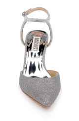 Silver Antique | Kamilah Pointed Toe Stiletto Front