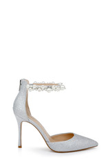 Silver | Layne Pointed Toe Stiletto