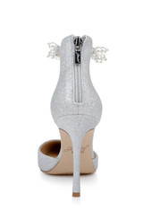 Silver | Layne Pointed Toe Stiletto