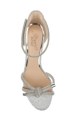 Silver | Lena Knotted Mid Heel