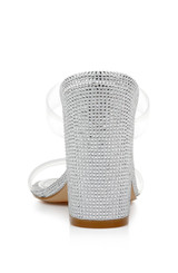 Clear Lucero Block Heel SlideBack