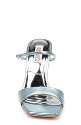 Soft Mint | Luna Mule With Sculptural Wedge