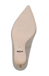 Champagne | Cher Pointed Toe Evening Pump