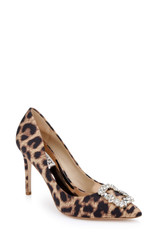 Natural Leopard | Cher Pointed Toe Evening Pump