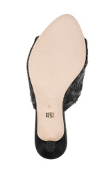 Black Sequins | Gailea Heeled Sequin Mules Sole