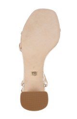 Gold Lizard | Giabella Open Toe Block Heels Sole