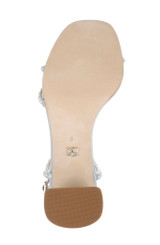 Moonstone Blue | Giabella Open Toe Block Heels Sole