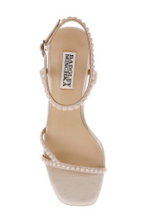 Soft Nude | Giabella Open Toe Block Heels Top