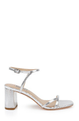 Silver Lizard | Giabella Open Toe Block Heels Side