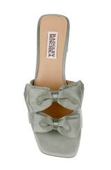 Sage | Giorgia Low Block Slide Sandals Top