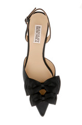 Black | Giovanna Bow Slingback Pumps Top