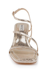 Gold Lizard | Gracelyn Square Toe Sandals Front
