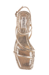 Gold Lizard | Gracelyn Square Toe Sandals Top