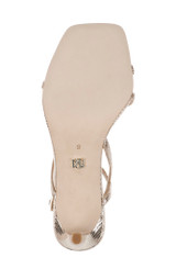 Gold Lizard | Gracelyn Square Toe Sandals Sole