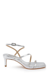 Silver Lizard | Gracelyn Square Toe Sandals Side