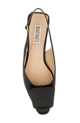 Black | Gracen Block Heel Slingback Pumps Top