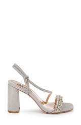 Champagne | Naomi Block Heel