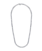 White Gold | 28 1/2CTTW Diamond Tennis Necklace Alt Front