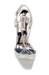 Silver | Neville Dramatic Stiletto Heel