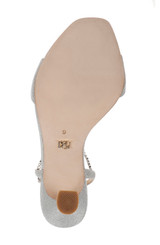 Silver | Neville Dramatic Stiletto Heel