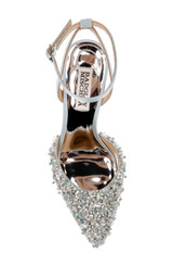 Mist Blue | Nicolitie Crystal & Pearl Covered Stiletto