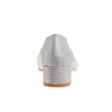 Silver | Girls’ Mesh Heeled Party Shoes