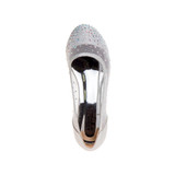 Silver | Girls’ Mesh Heeled Party Shoes