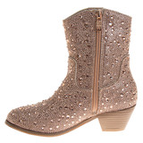 Rosegold | Girls’ Sparkly Cowgirl Boots