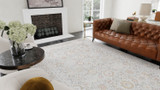 Vivid Peach Vivid Peach Oasis Luxury Rug Render 5
