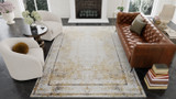 Gold Leaf Gold Leaf Oasis Luxury Rug Render 2