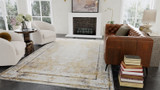 Gold Leaf Gold Leaf Oasis Luxury Rug Render 3
