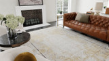 Gold Leaf Gold Leaf Oasis Luxury Rug Render 5